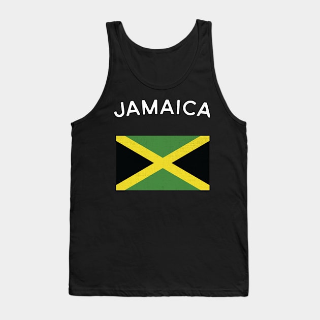 Jamaica Flag Tank Top by phenomad